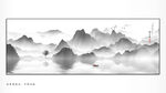 玄关山水画