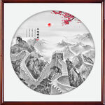 万里长城山水