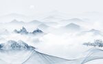 大气客厅新山水画 TIF分层