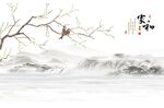 花鸟家和富贵背景墙