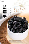 蓝莓干海报