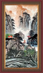 办公室国画 