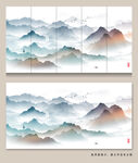 水墨山水画