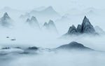 高档 客厅新山水画 TIF分层