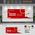 创意信访局文化墙