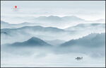 新中式山水画