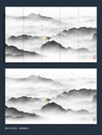 巨幅山水画