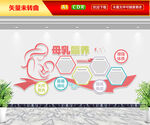 母乳喂养文化墙