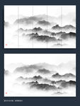 中国风中式山水画