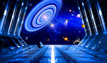 3D星空壁画