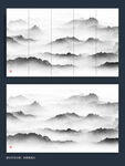 新中式意境山水装饰画