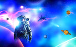 宇宙星球宇航员