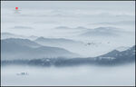 中国风意境山水背景