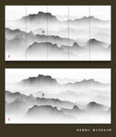 禅意水墨画