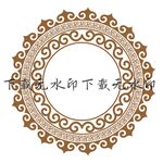 民族背景边框