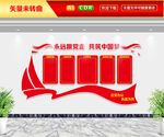 共筑中国梦文化墙