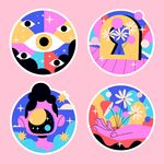 波普风插画图案
