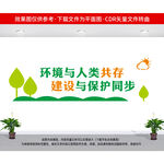 环境保护文化墙