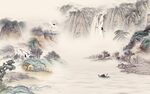 最新 意境背景山水 TIF分层