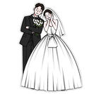 婚礼形牌