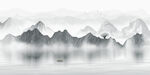 新中式山水画