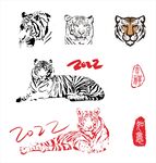 虎年手绘