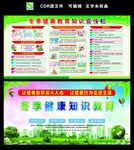 冬季健康教育知识宣传栏