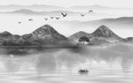 大气简约灰色山水 TIF文件