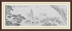 山水画水墨山水