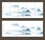现代山水