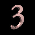 金属数字