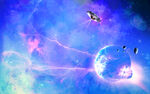 蓝色星空