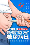 糖尿病日知识宣传海报