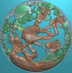 灰度梅花鸟窗