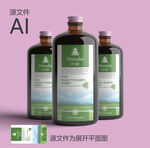简约蜂蜜标签