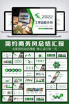 2022年终总结汇报PPT模板