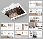 正方形全屋定制画册模板