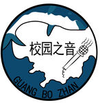 校园之音广播logo标志