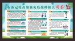 加强免疫接种相关问答宣传栏 