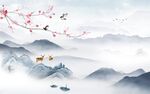 花鸟 新款风景山水 TIF分层