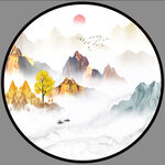 山水画 