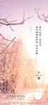 小雪节气海报