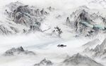 中式背景墙