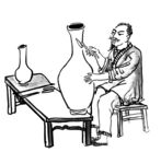 陶艺师白描