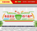 食品安全四个最严文化墙
