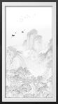 水墨山水画