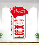 党史学习教育竖版文化墙