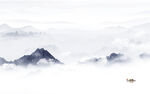 中式 高清墙画山水 TIF分层