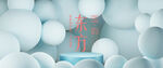 创意空间感海报设计