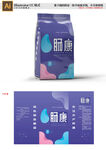 水产用药益生菌包装袋平面图